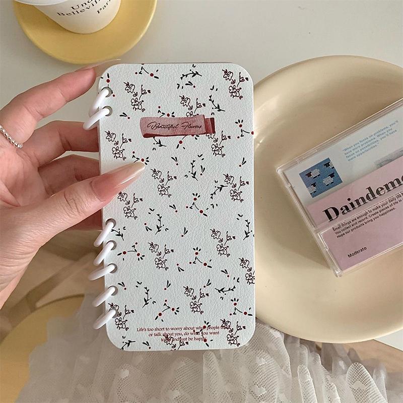 Fresh 3D Flip Notebook Floral Holder Soft Phone Case for Samsung Galaxy S25 Ultra S24 S23 A55 A35 A15 A05 A14 A54 A13 A53