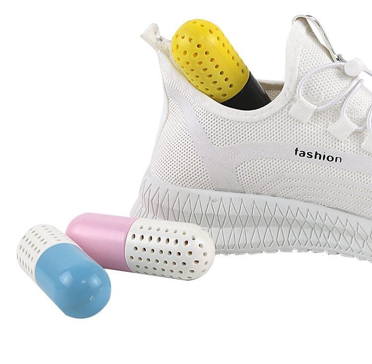 Deodorizer Shoe Closet Steriliser Eliminator Drawer Air Purifying Smell Remover Capsule Shape Moisture Absorber Dryer Ball