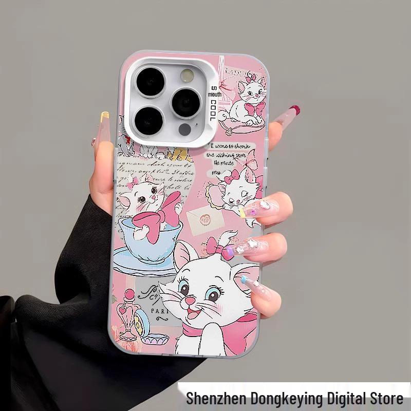 

Heart-Shaped Fairy Cat Phone Case for iPhone 17 & Huawei Pura 80 iPhone 15 Pro Max