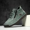Hand-Stitched Women’s Soft Sole Flat Casual Shoes for Autumn & Winter - A805