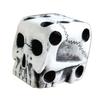 2/5pz Dadi Teschio Bianco Mini Teschio Faccia Dadi da Gioco Esagonali Dadi Esotici Gioco per Club Bar Festa di Halloween Oggetti di Scena Gioco Casuale