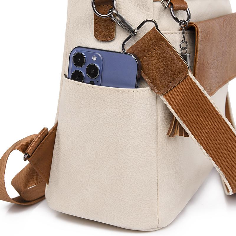 Korean New Fashion Women's Casual Backpack Lightweight Water-resistant Large Capacity Storage Travel Bag