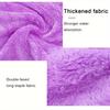 1pc Women's Quick-Dry Hair Cap with Chef Hat Design &Pink Bow - Soft coral fleece Shower Cap for Fast Hair Drying,Cute Turquoise