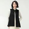 2025 Herbst/Winter Neue Chinesische Wollweste mit Retro-Froschknöpfen - Ärmellose Damenoberbekleidung