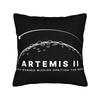 Back to the moon  Artemis II Pillowcase Merch Soft Cushion Cover Decorative  Pillow Case Cover Home Multi Size