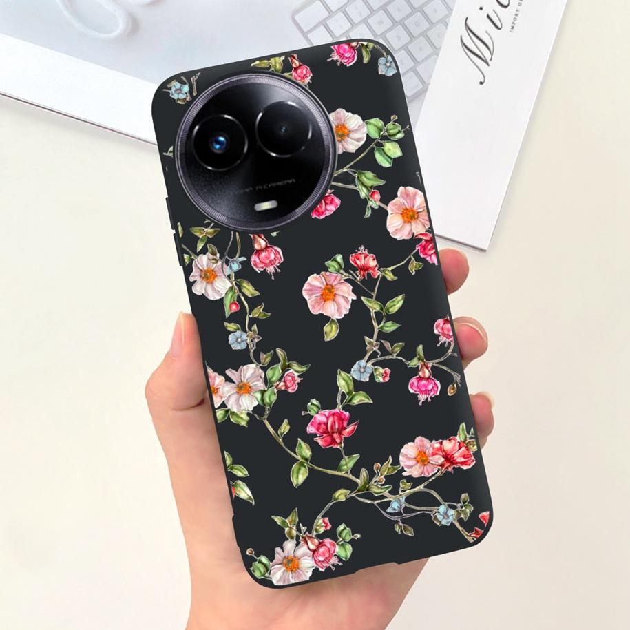 Shockproof Case For Realme 11 5G / Realme 11X Phone Cover Fashion Girls Soft Silicone Funda For Realme11 11 X 2023 RMX3785 Coque