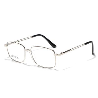 Glasses Metal Square Frame Commuter Flat Glasses Women'S Retro Glasses Men Can Do Myopia Frames