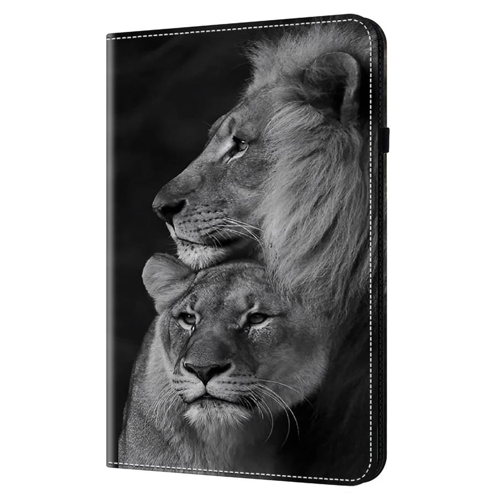 For Samsung Galaxy Tab S10/S9/Tab S10 FE/S9 FE Case Folio Stand PU Leather Pattern Tablet Cover