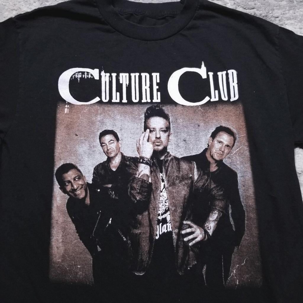 Culture Club 2015 The Greek Theatre S-234XL Shirt Black One Side XX566