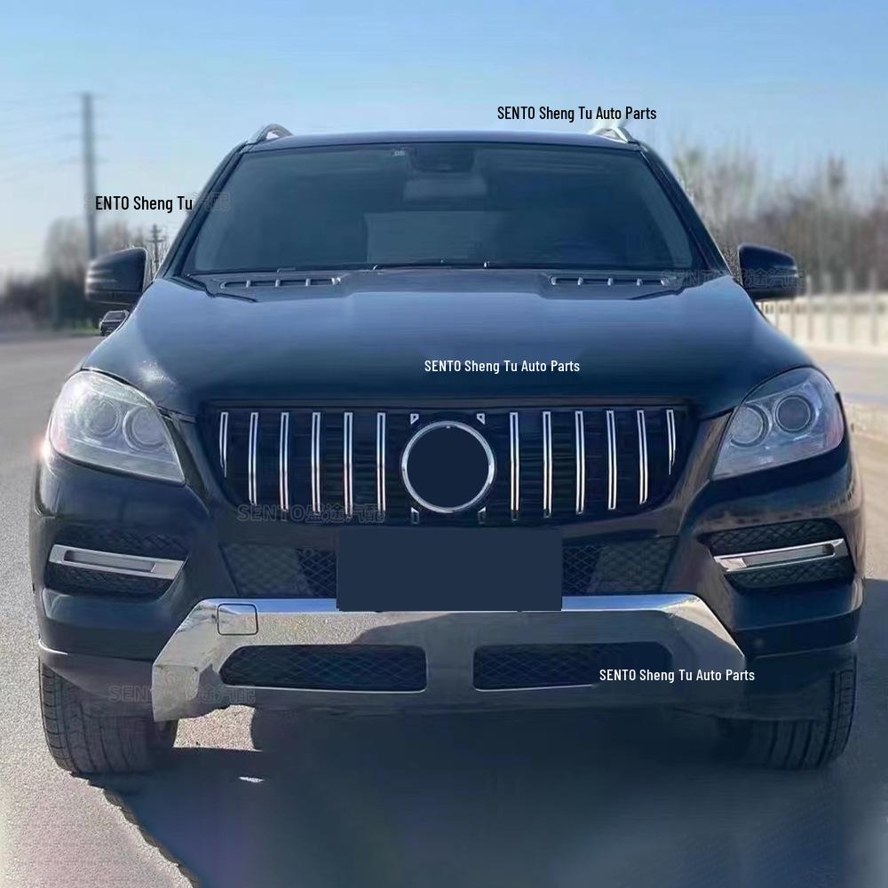2013-2015 Mercedes-Benz ML W166 GT Style Front Grille Modification