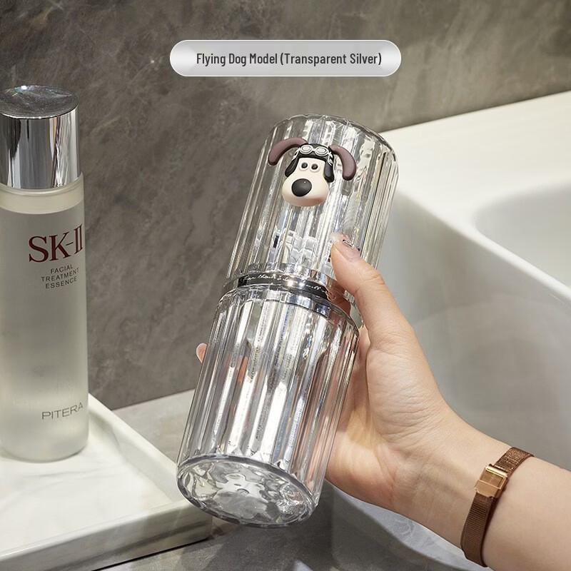 Cmaos Portable Travel Toothbrush and Wash Cup