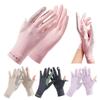 Thin Ice Silk Gloves Elastic Non Slip Summer Sun Gloves Breathable Touch Screen UV Protection Gloves Sports Cycling Driving