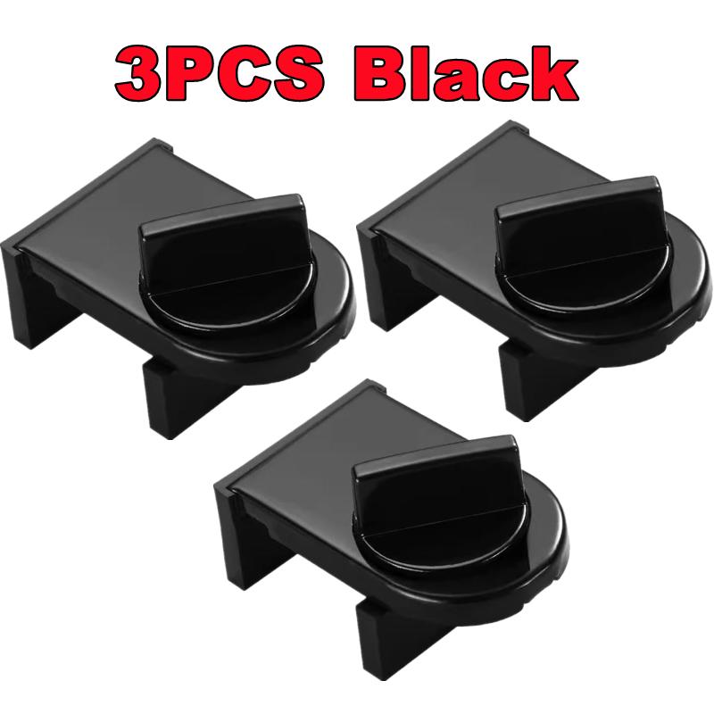 Nouveau 3/2/1PC Verrou de Sécurité pour Fenêtre et Porte Coulissante en Alliage Verrous de Porte de Sécurité Réglables Verrou de Protection Antivol Loquets de Sécurité pour la Maison