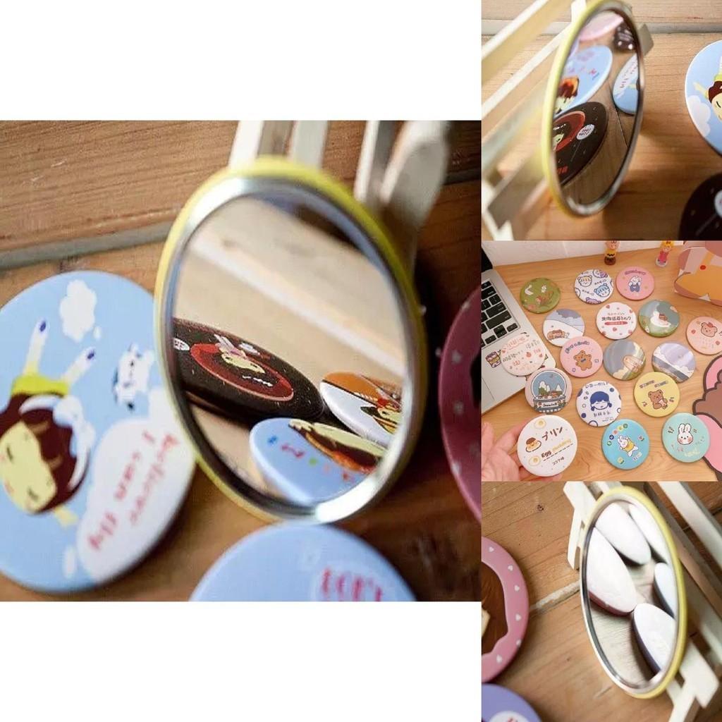 Fashion Mini Makeup Mirror Pocket Compact Cosmetic Vanity Girls Mirror