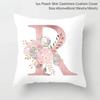 45X45Cm Pink Letter Cushion Pillowcase Decorative Sofa 40X40Cm Pillow Cases Autumn Decoration