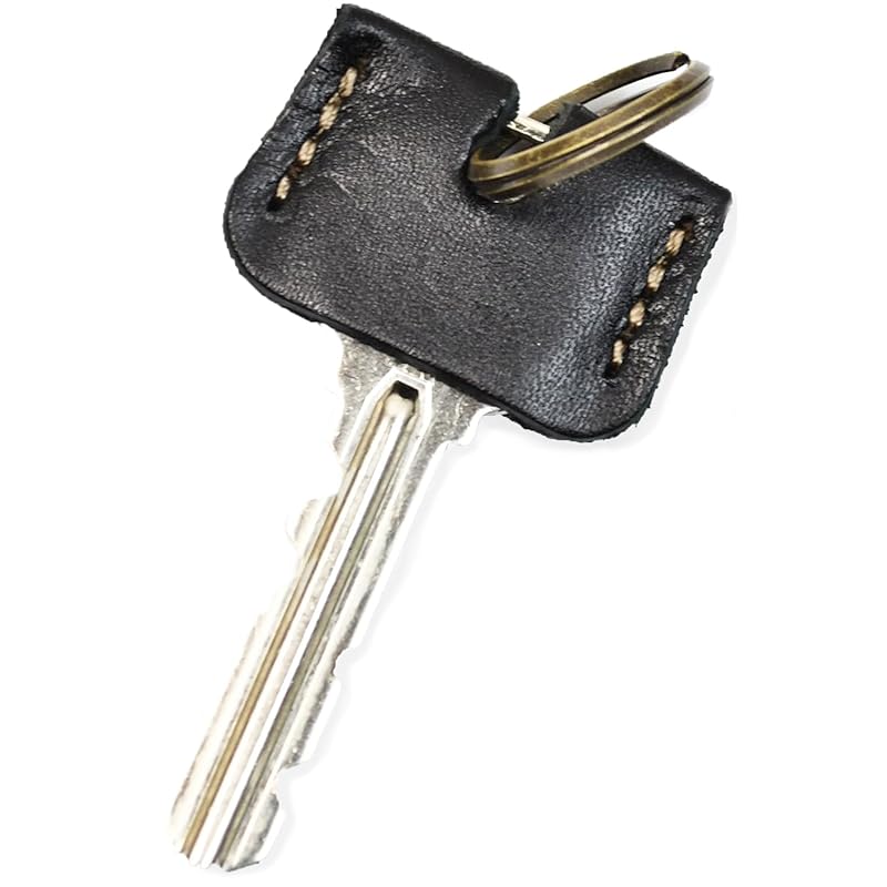 

atelierCODEL key cover key cover leather house key key key cover 1 piece (1, black)