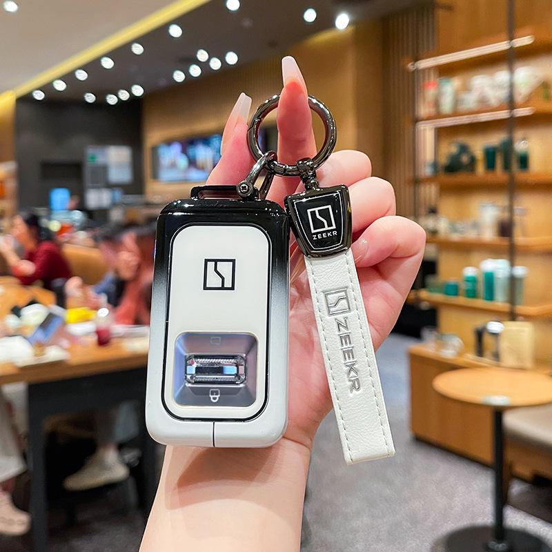 Zeekr 9X Schlüsselhülle: Max, Ultra, Hyper, Obsidian Neue Version Auto Tasche Schnalle Schale.