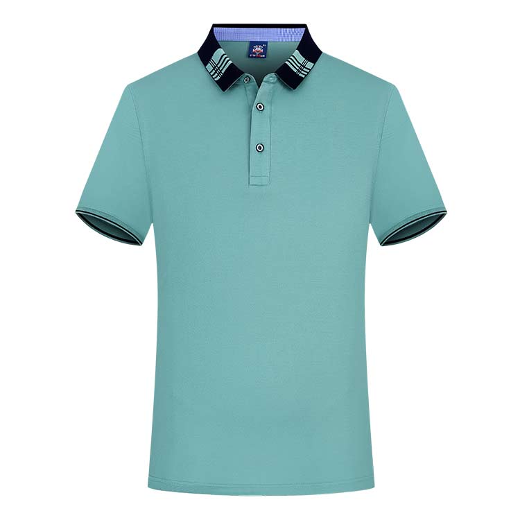 XBJSH ZW107 195G Cotton Lapel Polo Shirt Arrived Next Day