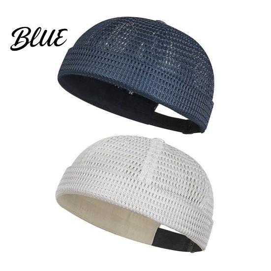 Outdoor Activity Hat 1/2Pcs Men Adjustable Custom Fit Breathable Mesh Design Lightweight Cap Foldable Hip-Hop Style Summer Activities Travel