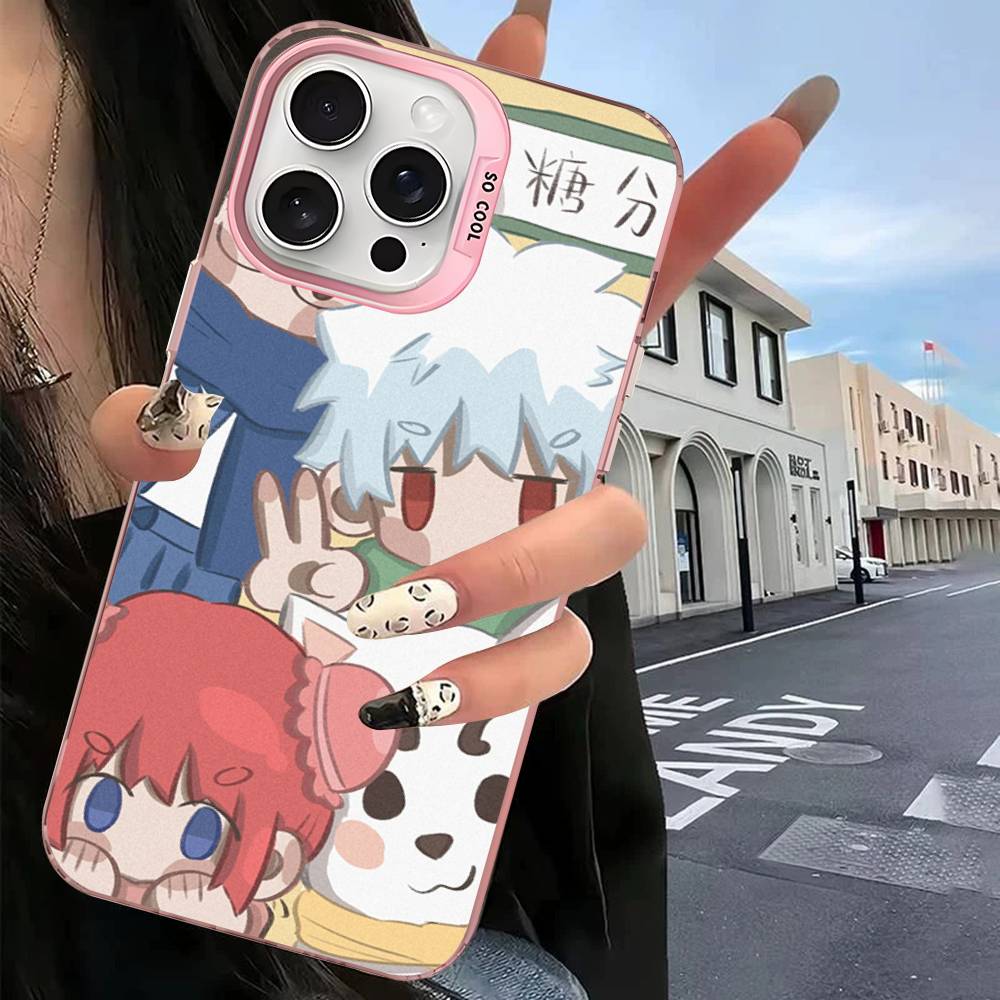 Gin Tama Phone Case For iPhone 17 16 15 14 13 MAX Matte Shockproof Back Anti Fall Matte Cover iPhone 13