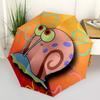 1PC Snail, Pattern Auto Folding Umbrella, Portable Collapsible Design, Casual Outdoor Accessory, For All Seasons, Christmas Birthday Festival Gift Yy2