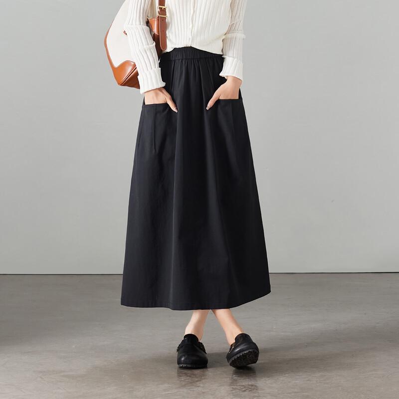 SOFSIL Women s A-Line Midi Skirt 30/XXL