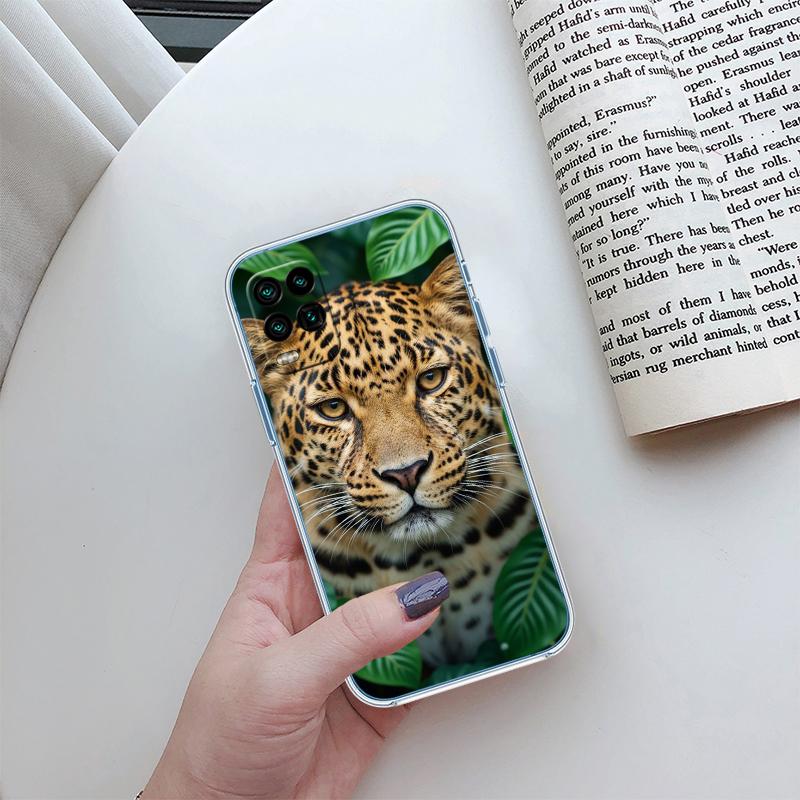 BH32 Leopard Phone Case for Motorola Moto G10 G20 G30 G31 G32 G34 G35 G41 G42 G50 G51 G52 G55 G60 G60S G62 G71 G72 G75