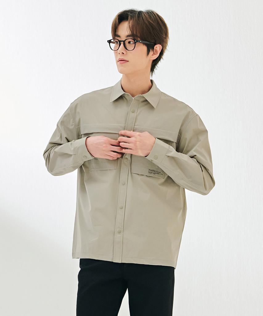CHASECULT Men'S Stretch Shirt Jacket-Dbrk5422C0V