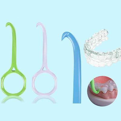 20Pcs Dental Care Denture Plastic Beauty Clear Aligners for Teeth Snap On Veneers Invisalign Removal Tool