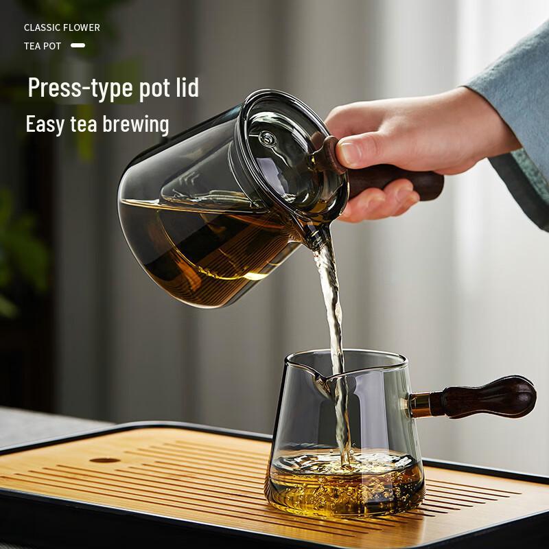 Shangqi 8-Piece Glass Tea Set