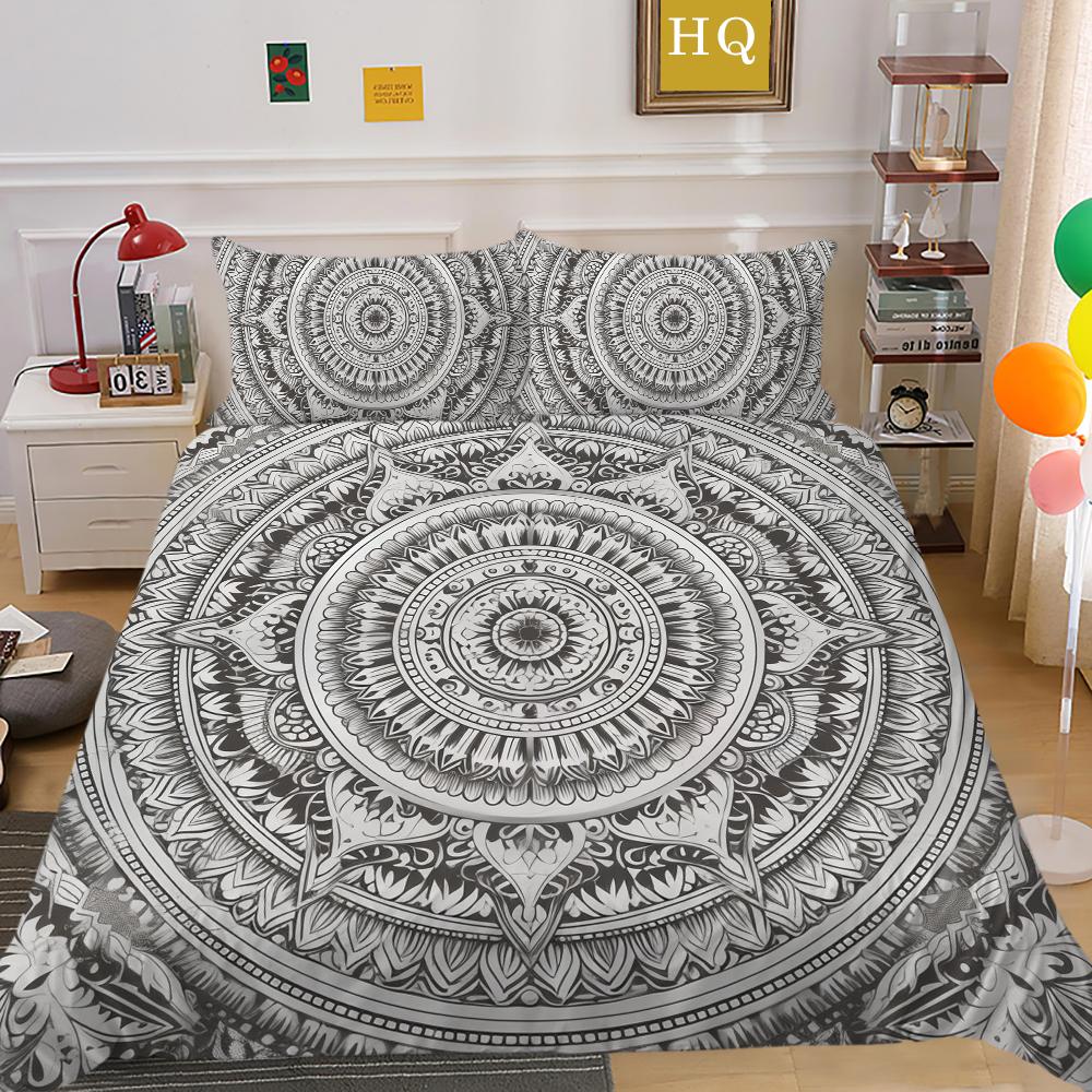 Acasă Seturi de lenjerie de pat cu imprimare cu microfibră Față de pernă Adolescenți Huse pilote Bărbați Dimensiune dublă Textile de casă de rang înalt