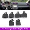 Golf 5 Sagitar Jetta Car Front Rear Air Conditioner AC Vent Grille Slider Outlet Tab Clip Repair Kit For Volkswagen 1KD819703