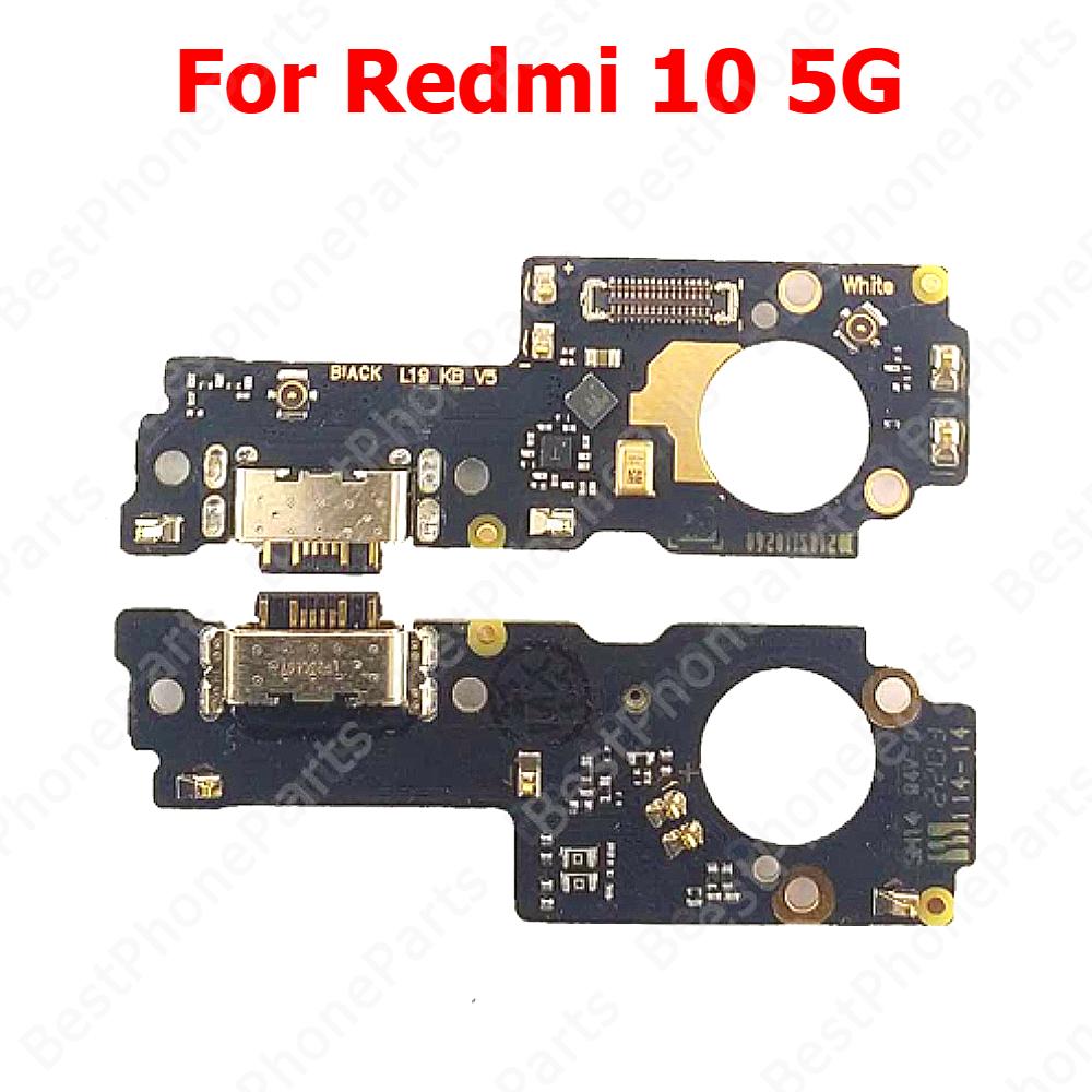 Charge Board For Xiaomi Redmi 14C 13 13C 12 12C 10 2022 Prime 10A 10C 10X 4G 5G Charging Port Usb Connector PCB Dock Plate Parts