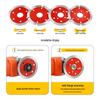 8cm Diamond Saw Blade for Granite, Quartz, and Stone Carving with Angle Grinder Compatibility