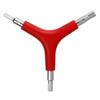Chave Hexagonal para Bicicleta de 3 Vias, Chave Allen em Y Ferramenta Completa para Bicicleta Chaves de Torque para Bicicleta