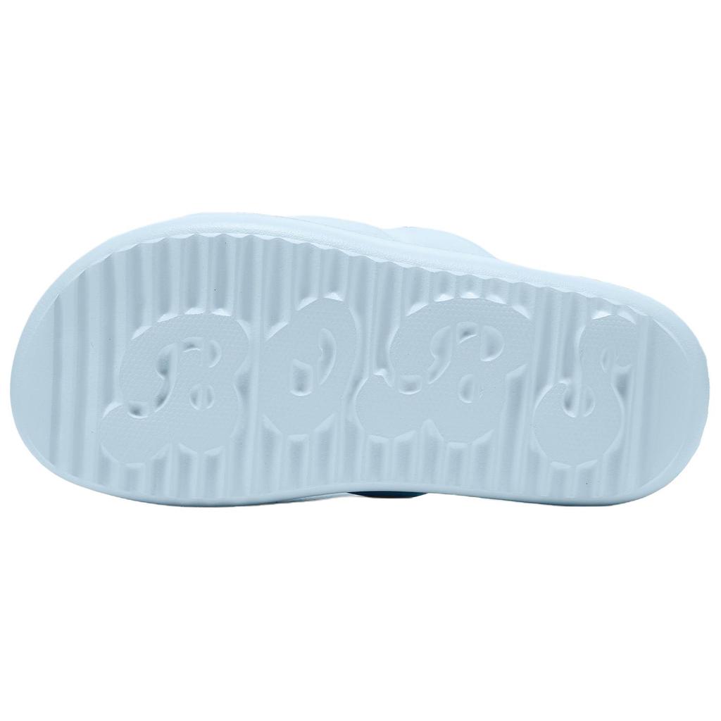 Skechers Bobs Classic Simple Soft Comfortable Anti-Friction Shock Absorbing Slide Sandals Women sandals Light-Blue 113748-LTBL