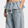 adidas Women's Casual Denim Long Pants KT3051