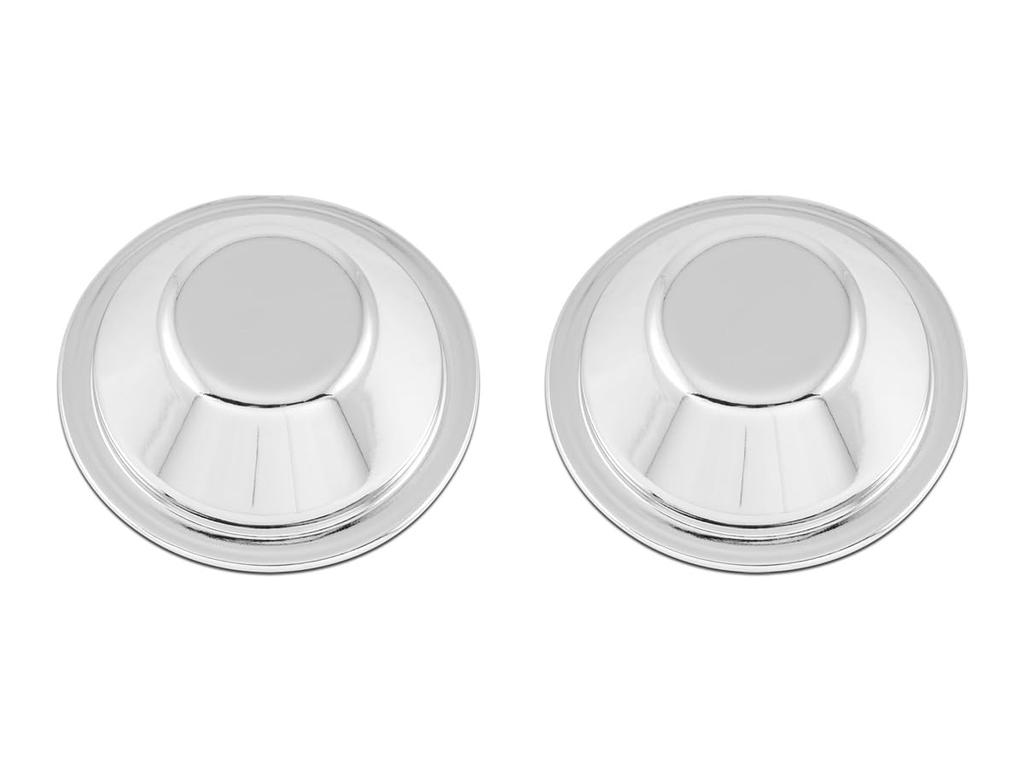 TRISTAR'S [Isuzu Elf, PM Elf, 07 Elf] Plated Front Hub Cap, Center Cap, Left and Right Set