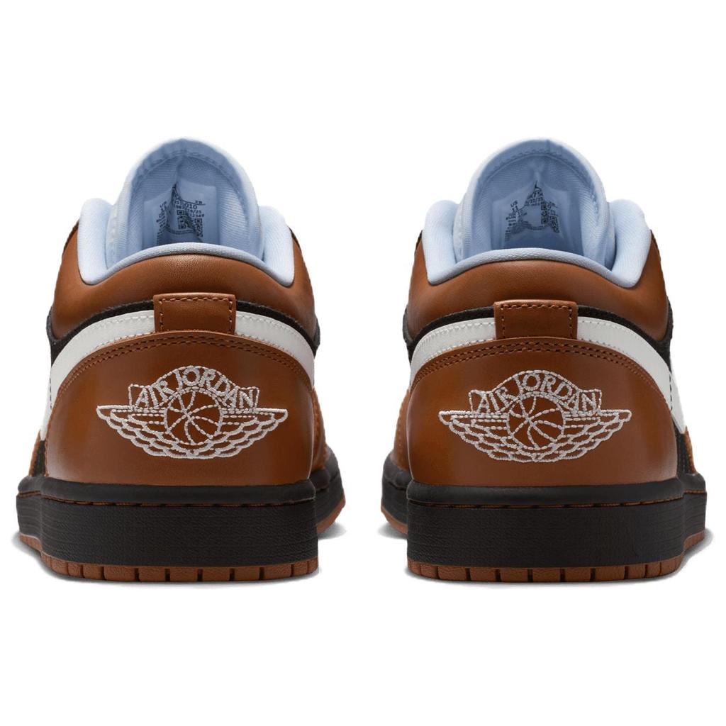 Jordan Air Jordan 1 Low top Vintage Basketball Shoes Men's Dark Brown IR7560-010