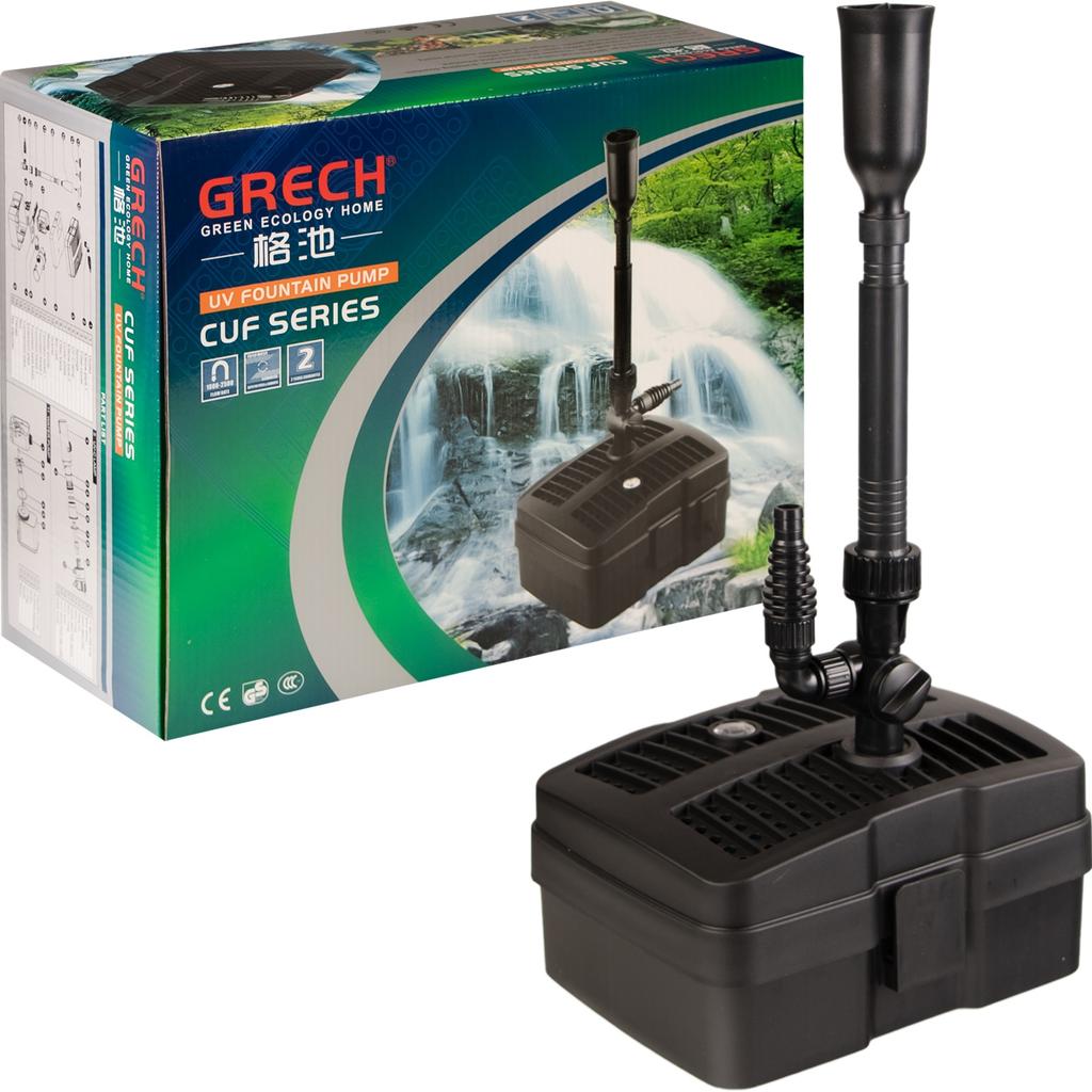 Sunsun / Grech Multi-Lake Filter Fountain Uvc - Water Filter With Uv And Fountain 1000L/H