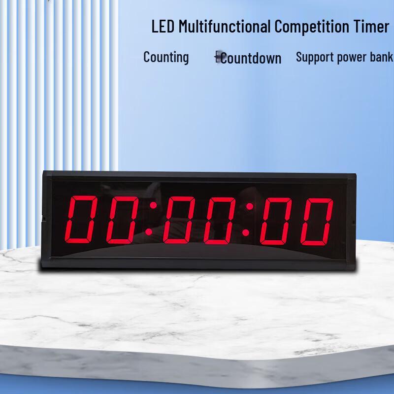 Huateng 4-inch 6-Digit LED Countdown Timer