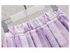 Girls' 2024 Summer JK Style Skirt Set: Korean Cartoon Top with Pleated Skirt Two-Piece Trendy Outfit