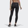 Adidas Train Tight Solid Logo Fitness Leggings Women Leggings Black DW9578