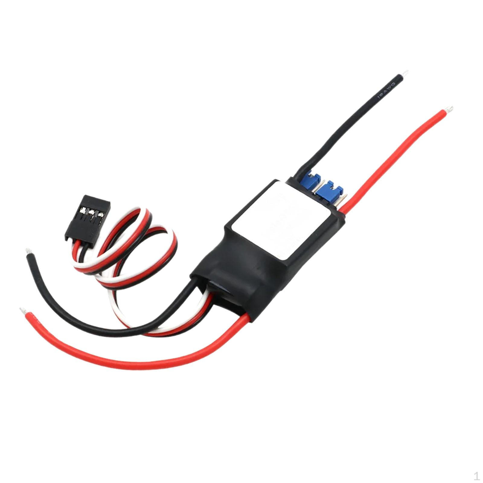 

Удосконалений щітковий двигун ESC для літака з дистанційним керуванням 30A