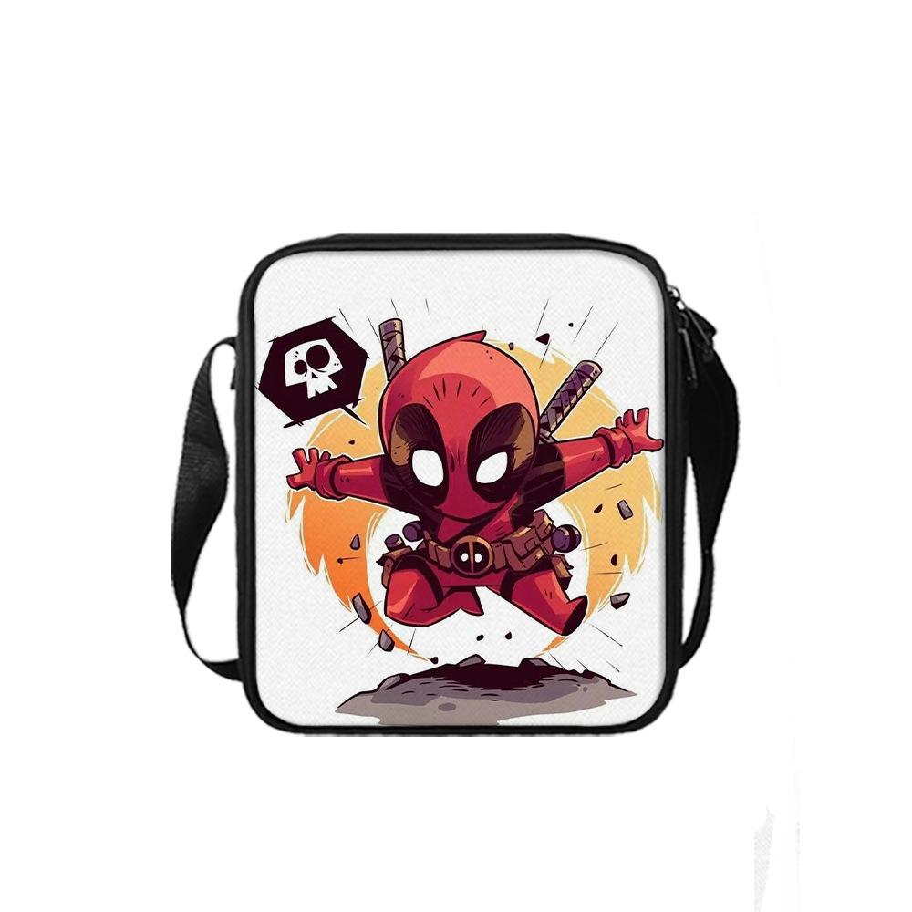 Large Capacity Cartoon Backpack Printed Backpack Primary And Secondary School Schoolbag Satchel Shoulder Bag Shoulder bag
