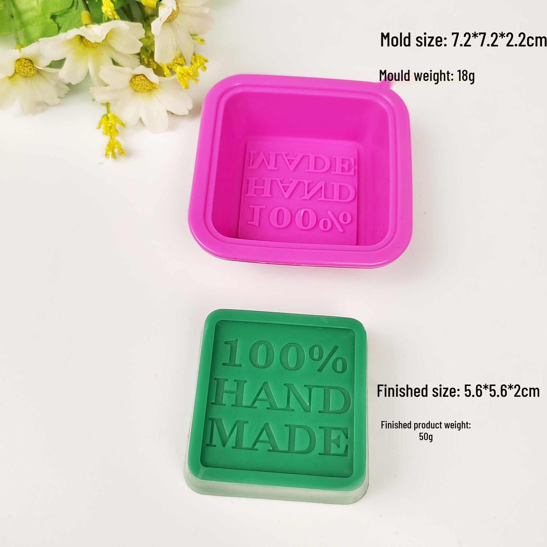 Набор силиконовых форм для изготовления мыла ручной работы - Инструменты для изготовления детского мыла и мыла на грудном молоке Random Color