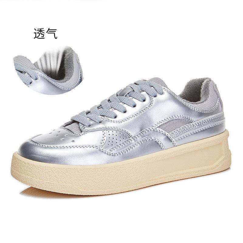 Little white shoes women's 2025 spring new women's campus wind board shoes sports and leisure single shoes women's versatile women's shoes