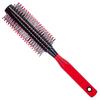 Midazzle Red & Black Round Hair Brush - Professional Quality for All Hair Types