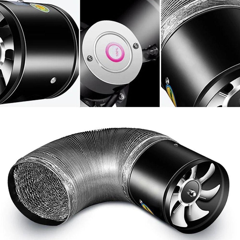 Pipe Toilet Mute Exhaust Fan Super Suction Ceiling Booster Exhaust Fan  Household Kitchen