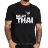 Fashion Design Traditional Combat Martial Art Muay Thai TShirt Summer Cotton Short Sleeve ONeck Mens T Shirt New S3XL
